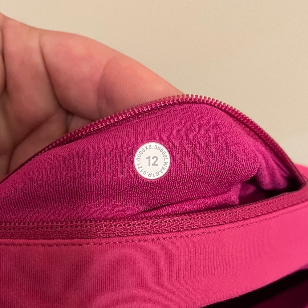 Lululemon Athletica Vibrant Pink Mini Skirt size 12 - Picture 6 of 7